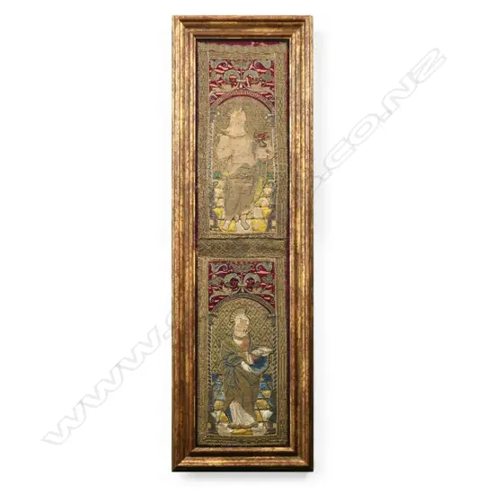 A 17th/18thC Italian Orphrey panel,