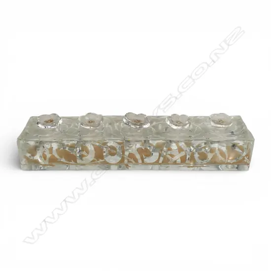 A 1920s Rene Lalique La Renommee D'Orsay perfume tester,