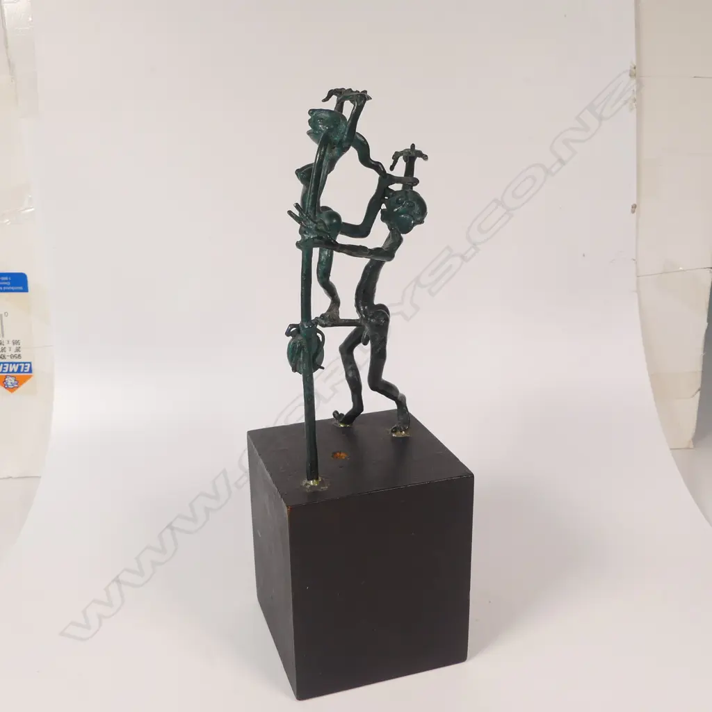 Paul Beadle (1917 – 1992) fine sculpture 'Nymph & Shepherd', Image 1++