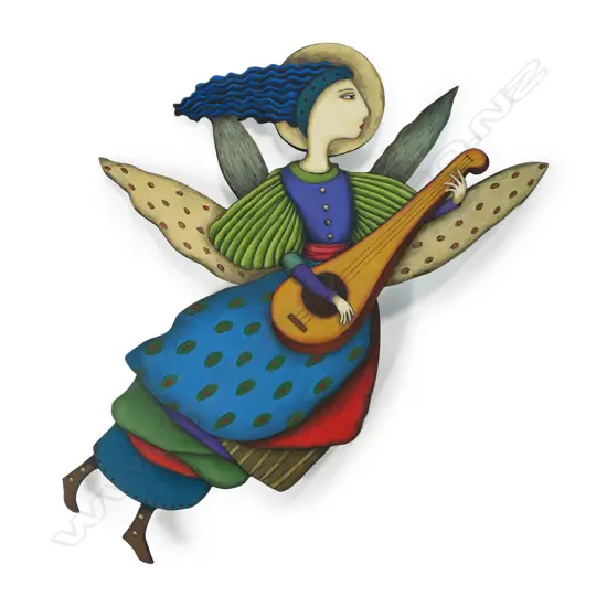 Madeline Beasley (NZ 1945-) 'Traveller's Tales',