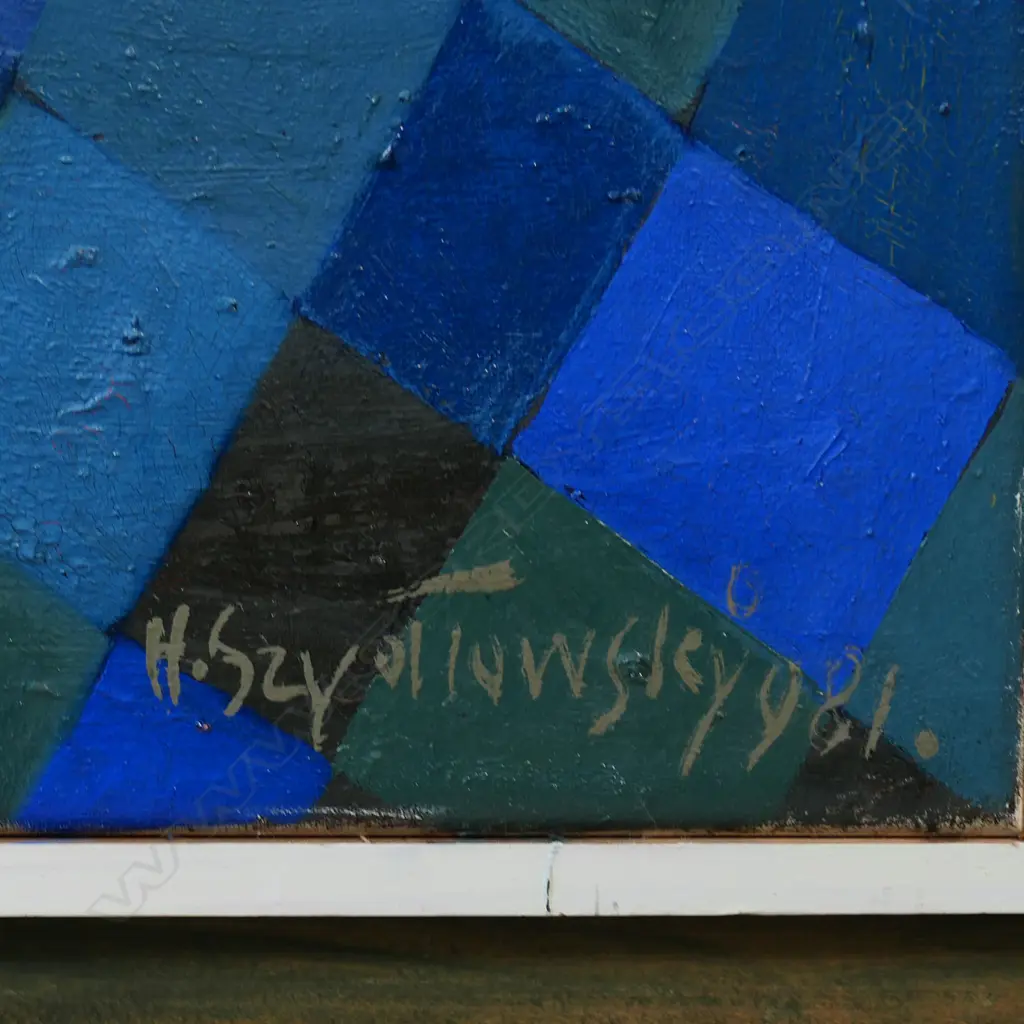 Henryk Szydlowski (NZ/Europe 1950-) Abstract, Image 1++