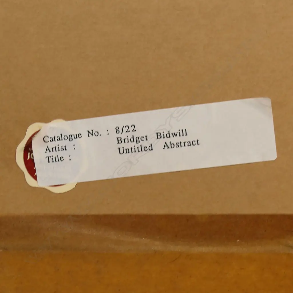 Bridget Carne Bidwell (NZ 1956-) Abstract, Image 1++