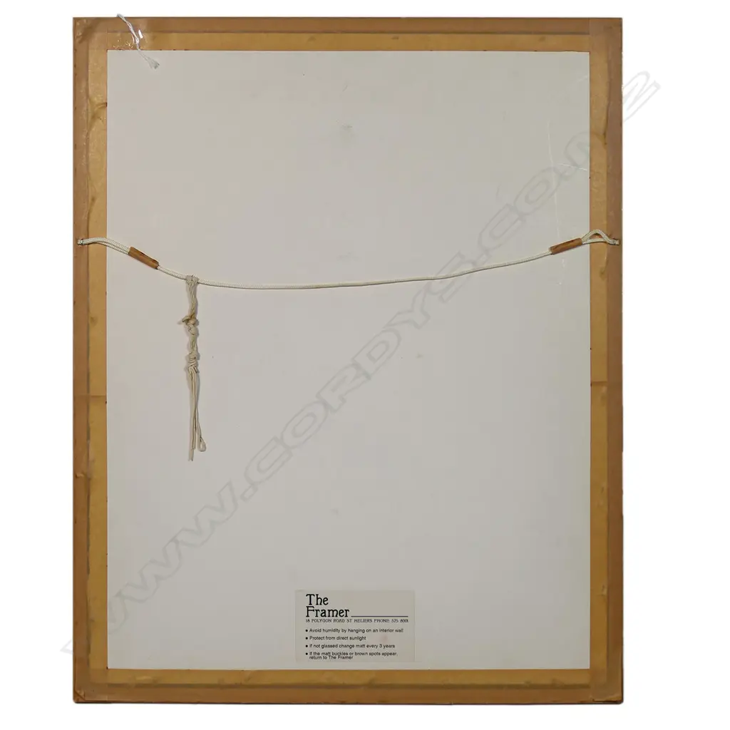 Barry Bates (aka Billy Apple) (NZ1935-2021)  Untitled (House and Figures), Image 1++