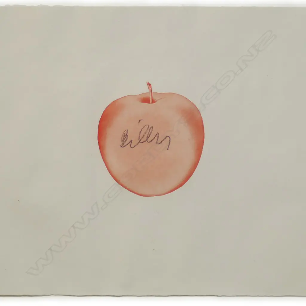 Billy Apple (NZ 1935-2021) 'Red Apple', Image 1++