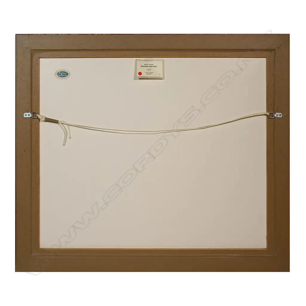 Bruce Treloar (NZ 1946-) 'Shoreline and Batch', Image 1++