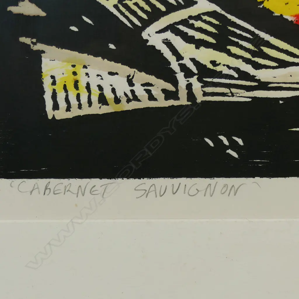 Nigel Brown (1949-) 'Cabernet Sauvignon', Image 1++