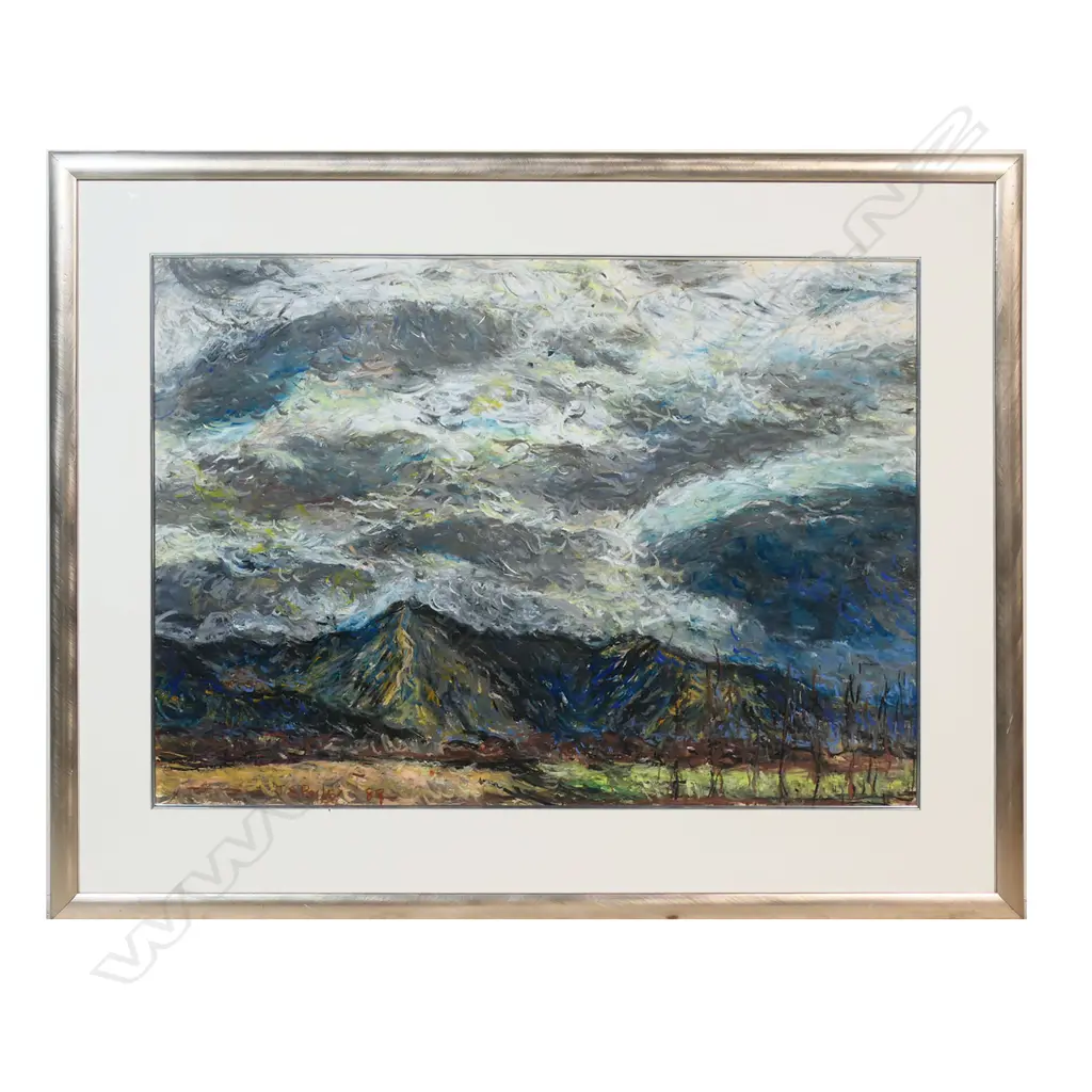 John Shotton Parker (NZ 1944-2017) untitled landscape, Image 1++