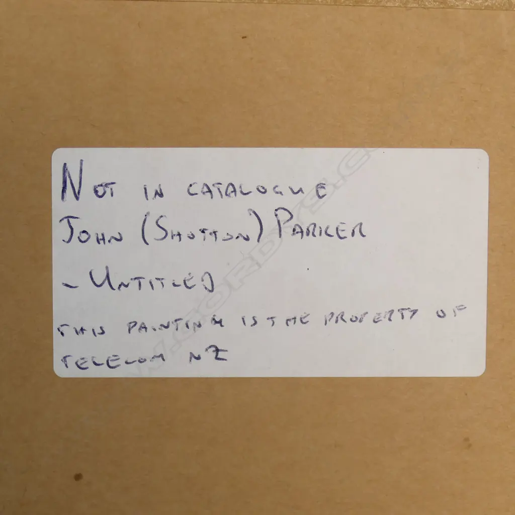 John Shotton Parker (NZ 1944-2017) untitled landscape, Image 1++