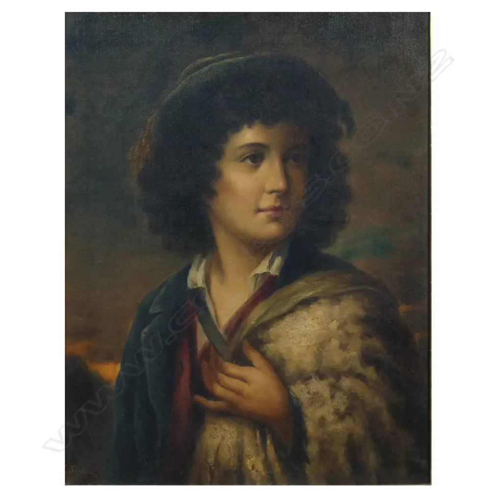 V. Sidoli A Young Shepherd, Image 1++