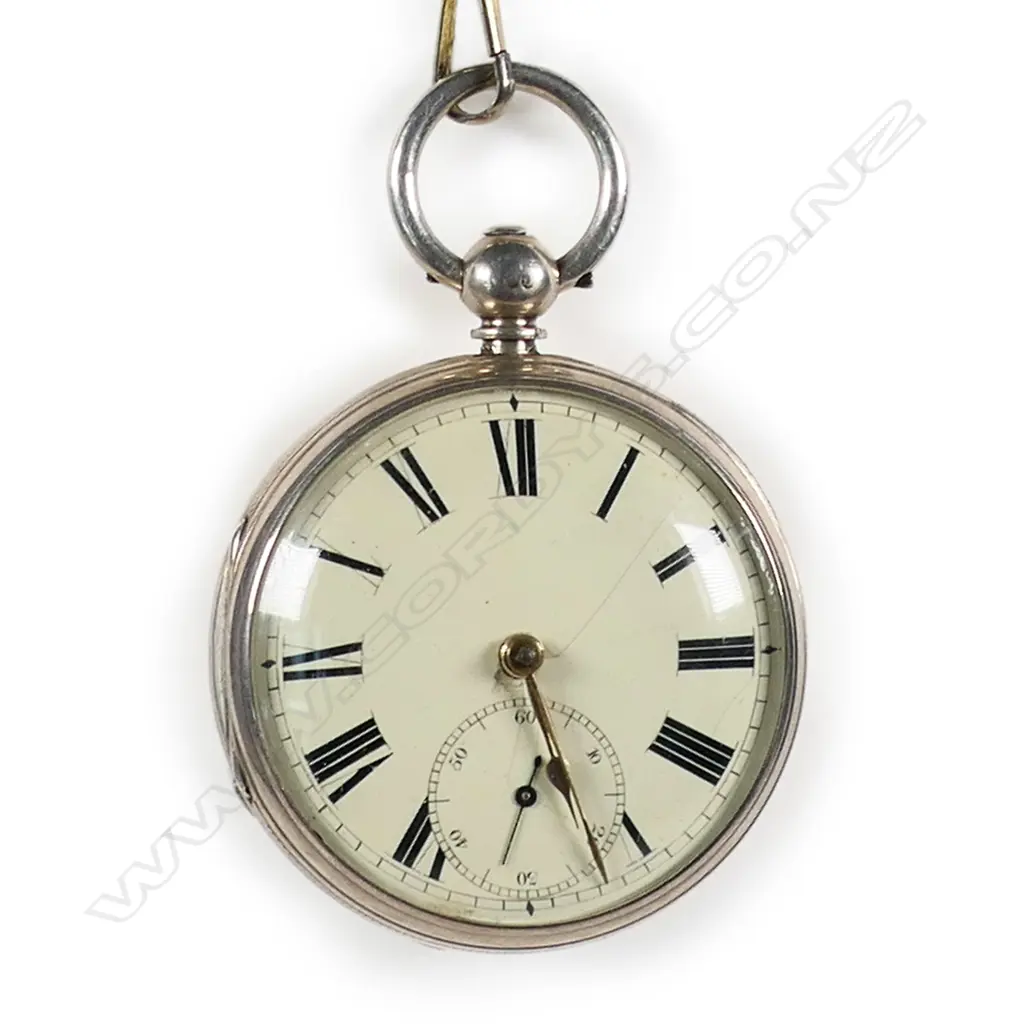 A Victorian period silver key wind verge pocket watch by B. Mitchell Cockermouth, Image 1++