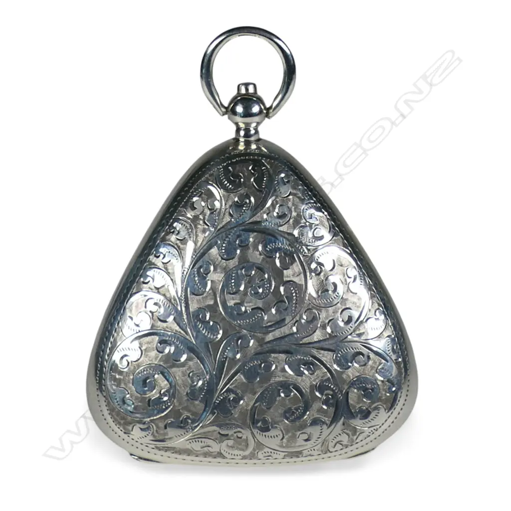 An Edwardian silver triple sovereign case, Image 1++