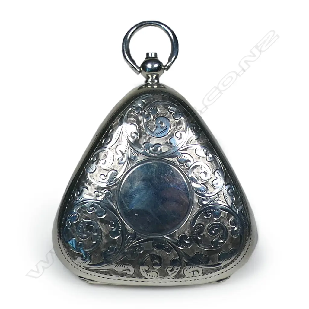 An Edwardian silver triple sovereign case, Image 1++