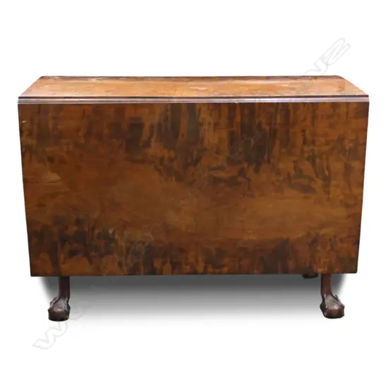 A 19thC mahogany drop side table,