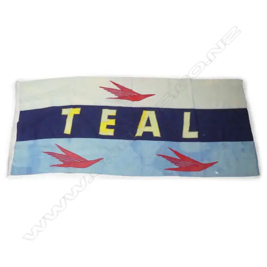 A 1950s TEAL house flag