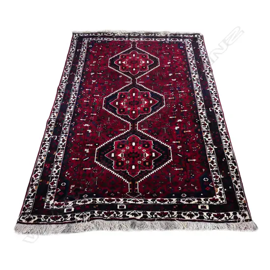 A large Persian rug