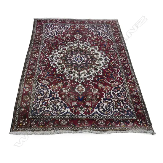 A large Persian carpet