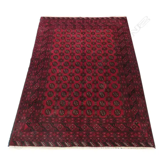 A large Afghan Turkman carpet
