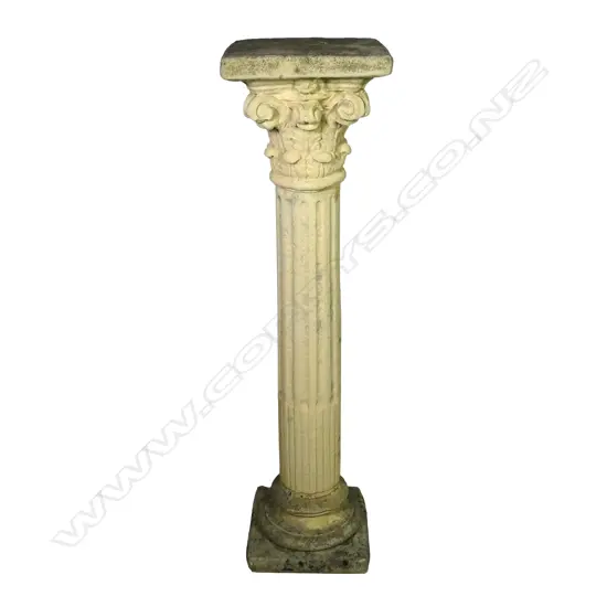 A Church Stone garden Corinthian column