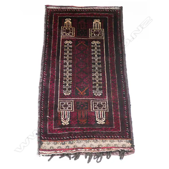 A Persian tribal bedding bag