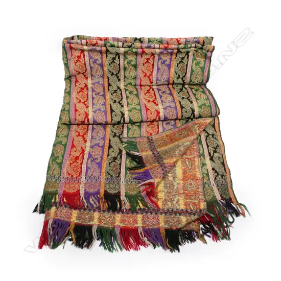 A fine Kashmir paisley shawl,