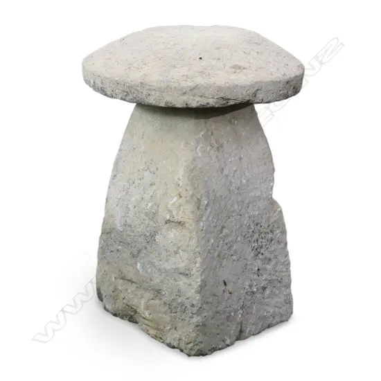 A genuine early English staddle stone,
