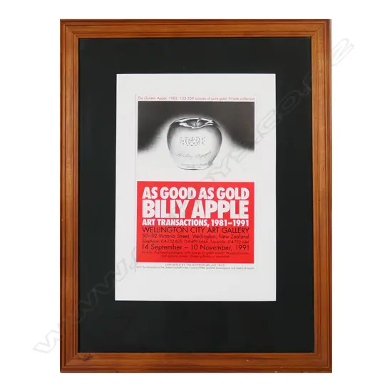 Billy Apple (1935-2021)