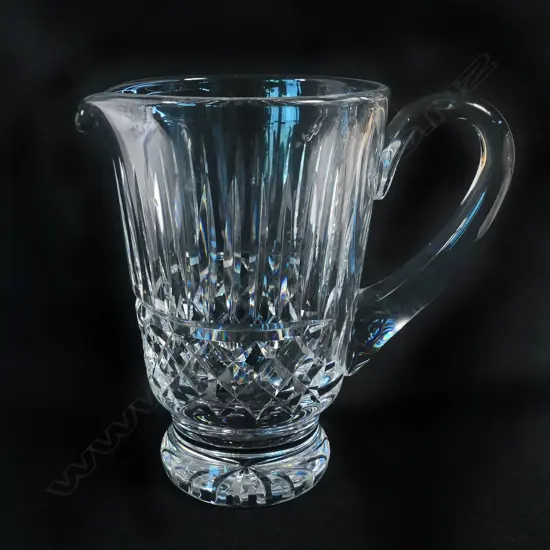 A Waterford cut crystal water jug