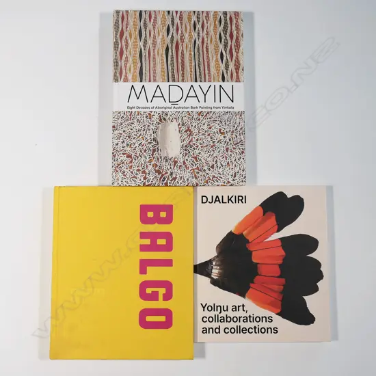 Three books on Aboriginal Art (click for details)