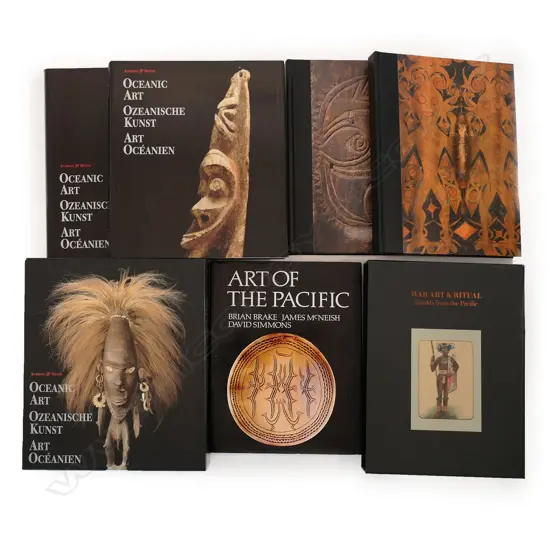Three books on Pacific Art/Shields (click for details)
