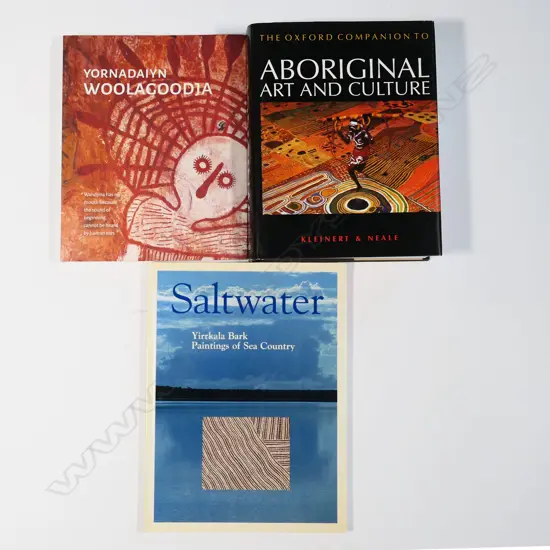 Three books on Aboriginal Art