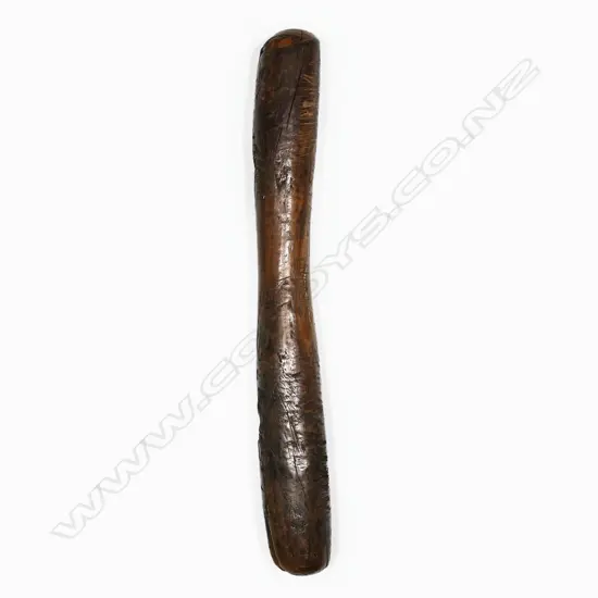 An old hardwood double ended mallet