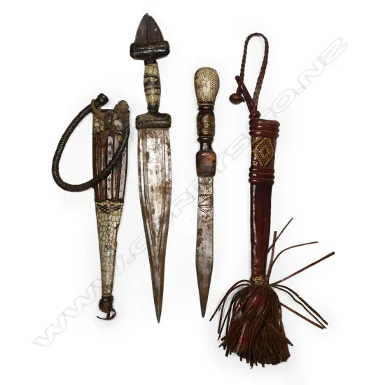 Two old African daggers