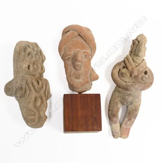 Pre-Columbian Portrait Mask,