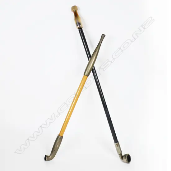 Two Japanese Meiji Period Kiseru (Smoking Pipes),