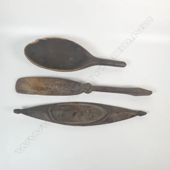 A collection of three Papua New Guinea artefacts,