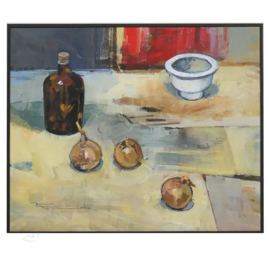 Russell Hollings (NZ 1948-) 'Three Onions',