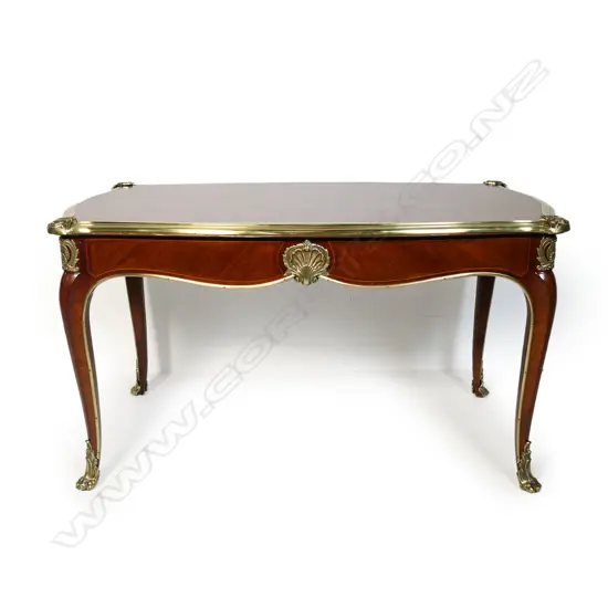 A French style kingwood and ormolu occasional table,