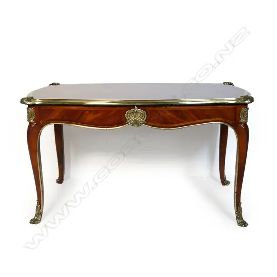 A French style kingwood and ormolu occasional table,