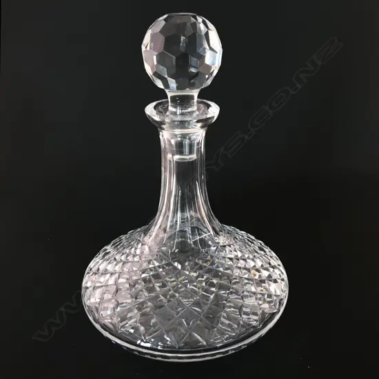 A Waterford ship's decanter,