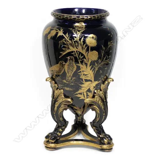 A large and impressive 19thC French floor vase,