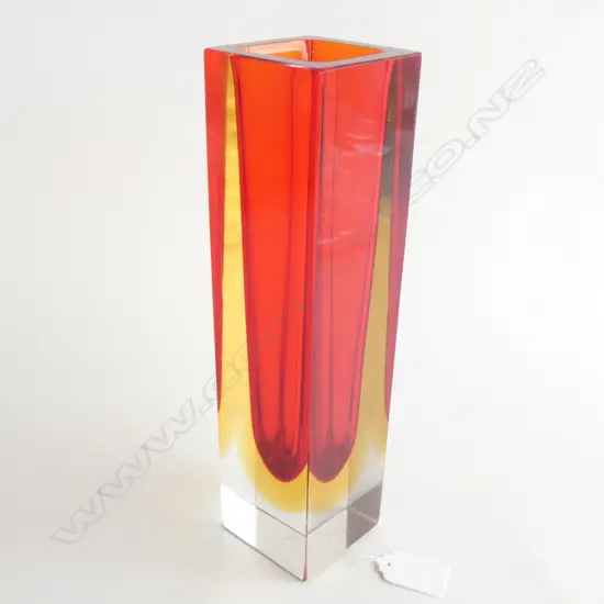 A Murano glass vase