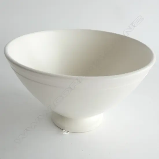 A Wedgwood conical bowl designed by Keith Murray