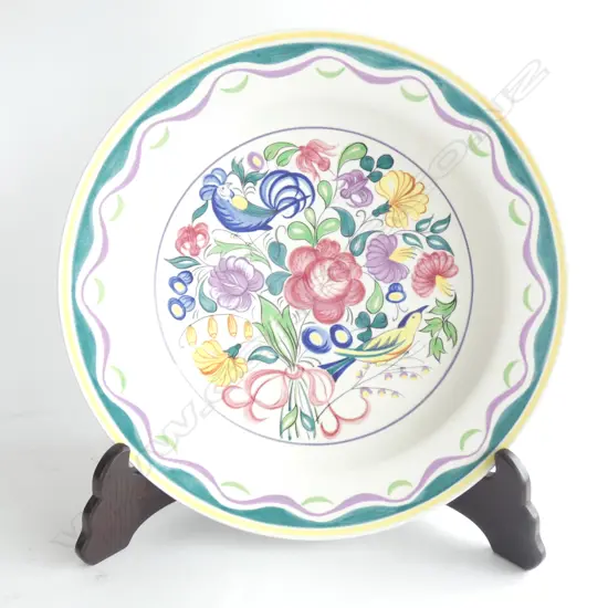 A 1950s Poole charger,