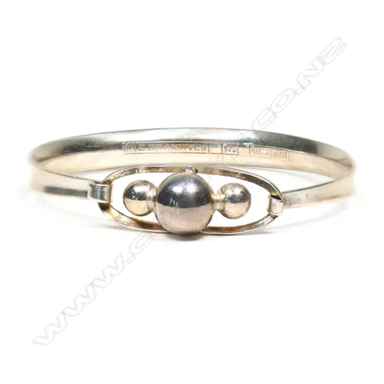 An Erik Granit, Finnish silver bangle