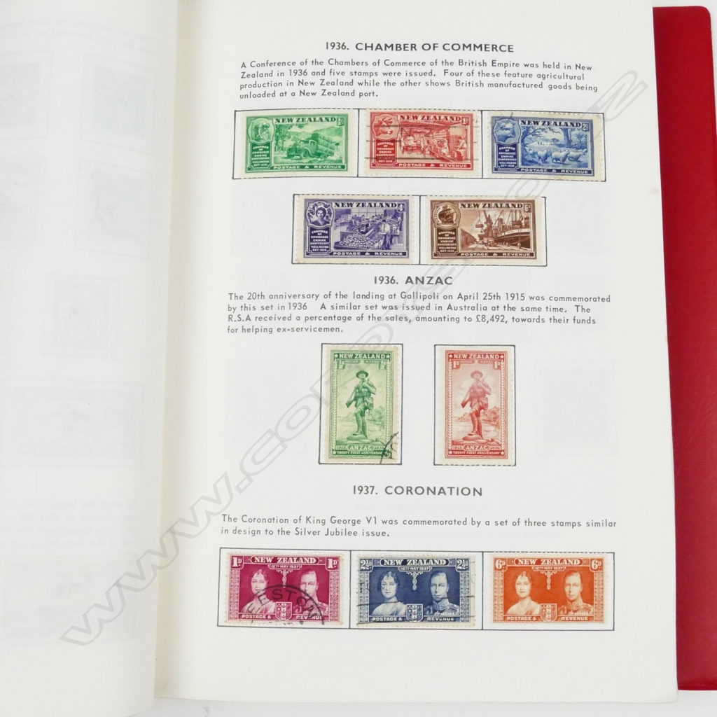 At Auction: 6 Aust & NZ Stamp Albums