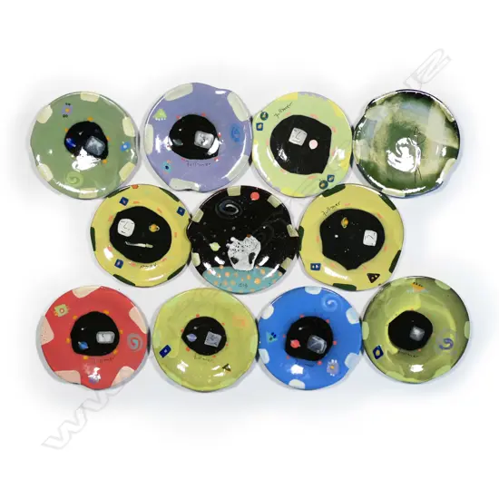 Eleven Steve Fullmer side plates,