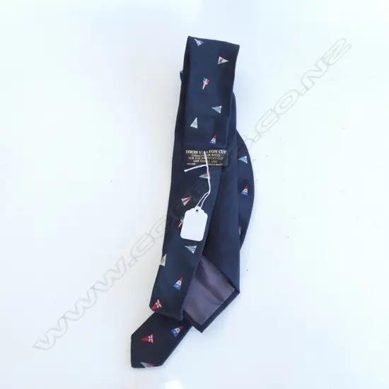 SILK TIE - LOUIS VUITTON CUP - CHALLENGERS RACES SAN DIEGO 1992