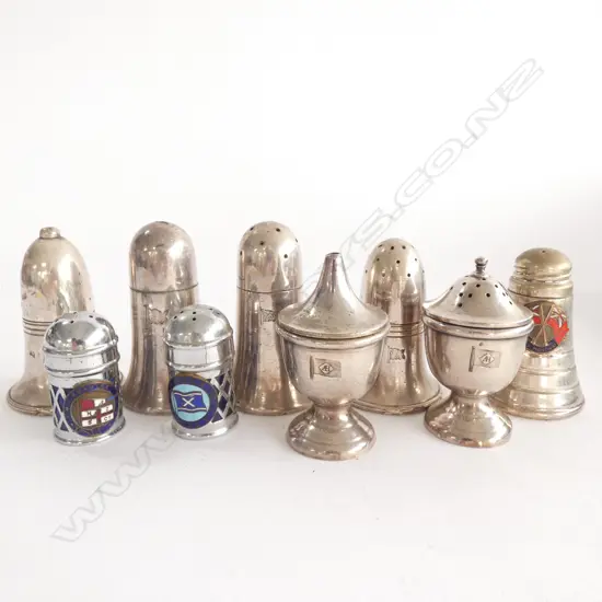 CONTAINER OLD SHIPPING LINE SALT &amp; PEPPER SHAKERS 