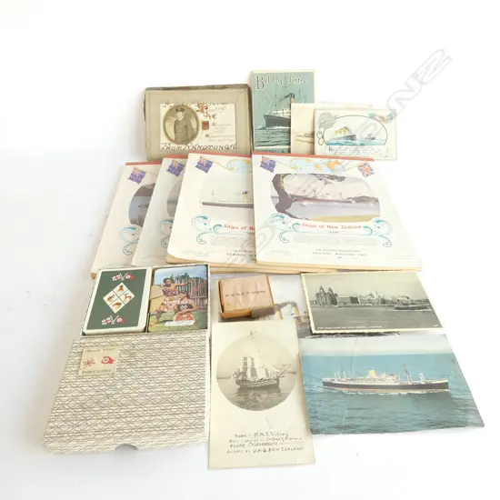 SM. COLLECTION SHIPPING EPHEMERA 