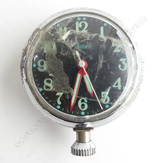c.1940/50s Smiths upside-down watch for an automobile,